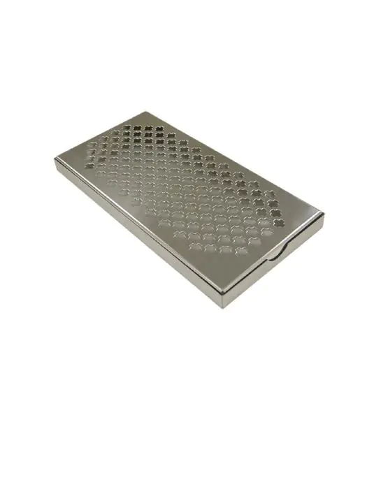 Lekrooster - H 2.3 x 30 x 15 CM - RVS - D825 D825 €27.25 Barbenodigdheden