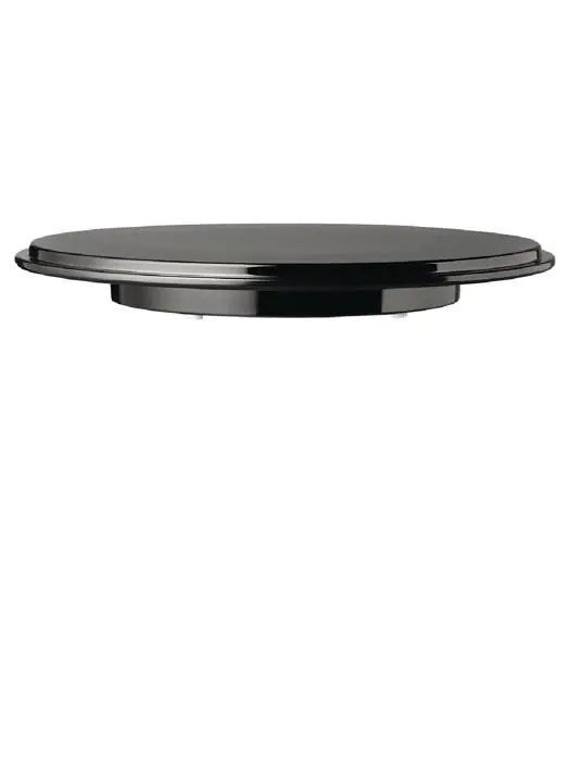 Taartschotel - Zwart - Ø 31 x H 4 CM - Melamine - APS - GK858 GK858 €19.79 Taartstandaarden