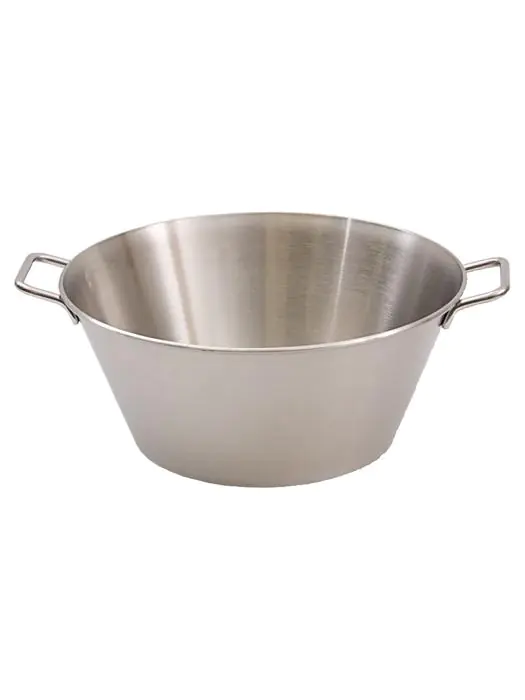 Mengkom - Met Handgreep - 14.5 Liter - RVS - Ø 40 CM - G-Line 77659 €49.95 Beslagkom
