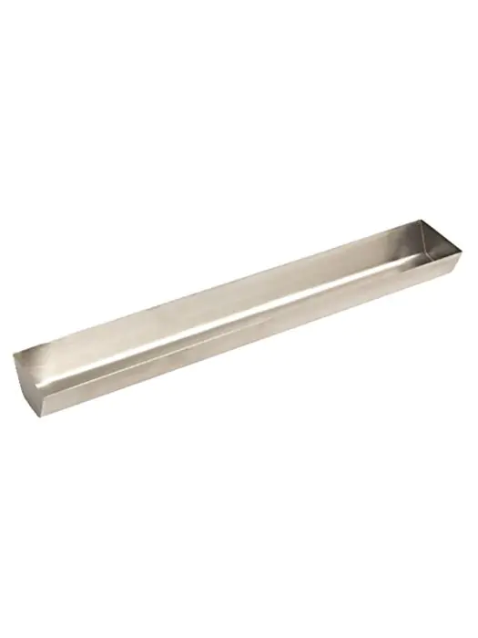 Pate Vorm - RVS - 3.5 x 40 x 5 CM - 0.5 Liter - G-Line 77664 €39.95 Vleesvormen