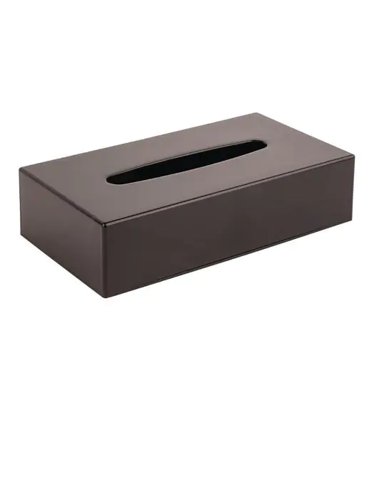 Tissuehouder - Zwart - H 6.2 x 25.2 x 13.8 CM - Bolero - DA605 DA605 €24.49 Papier dispenser