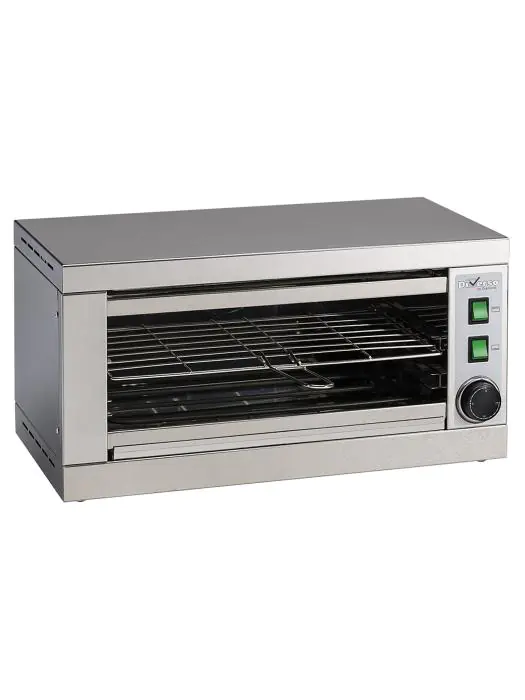 Broodrooster - 1 Etage - Salamander - Timer - Diamond - WR-TSE1-S WR-TSE1-S €168.00 Tosti / broodrooster apparatuur