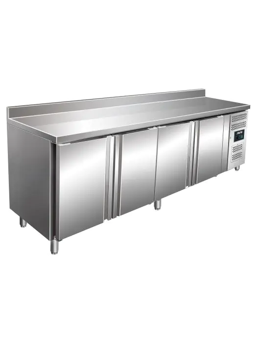Koeltafel - 4-Deurs - Digitale Temperatuurregeling - RVS - 312 Liter - 230V - H 86 x B 223 x D 60 CM - Saro - 323-1830 323-1830 €1,269.00 Koelwerkbanken