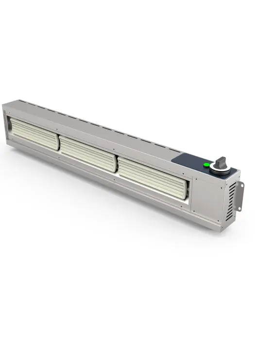Warmhoudbrug - Keramisch - RVS - 230V - B 140 CM - G-Line 76437 €289.00 Warmtebruggen