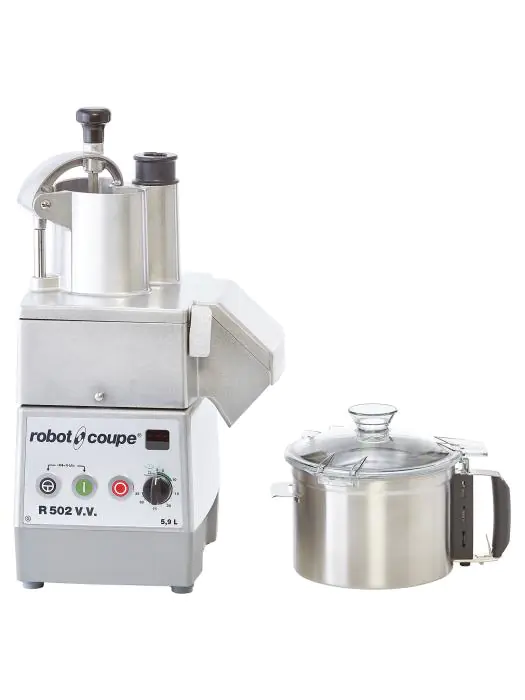 Cutter / Groentesnijder - 5.9 Liter - 3500 tpm - 230 V - Robot Coupe - R 502 V.V. R-502-V.V. €3,890.00 Groentesnijmachine / cutter