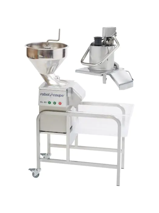 Groentesnijder - 375/750 tpm - 400 V - Robot Coupe - CL 55 2 Invoergoten CL-55-2-Invoergoten €6,077.75 Groentesnijmachine / cutter