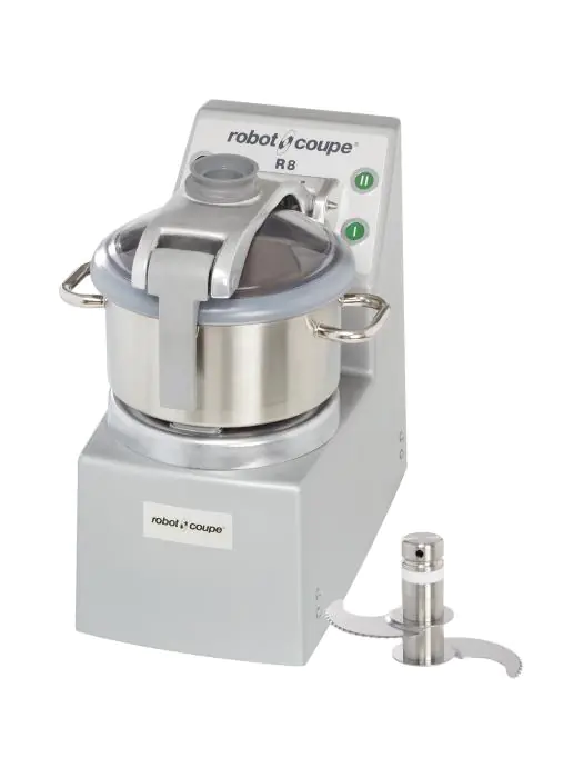 Cutter - 8 Liter - 1500/3000 tpm - 400 V - Robot Coupe - R 8 SV R-8-SV €5,926.20 Groentesnijmachine / cutter
