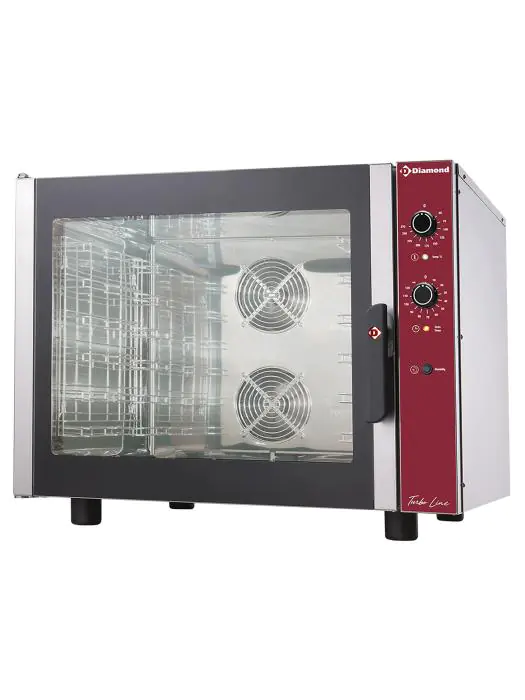 Convectieoven - Elektrisch - 6 x 1/1 GN - Manuele luchtbevochtiger - Diamond - CGE611-BQ CGE611-BQ €1,736.63 Heteluchtovens