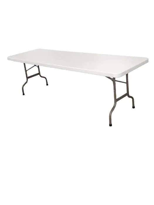 Inklapbare tafel - Wit - H 74 x 243 x 86 CM - Polyetheen/Staal - Bolero - CF375 CF375 €169.99 Inklapbare tafels