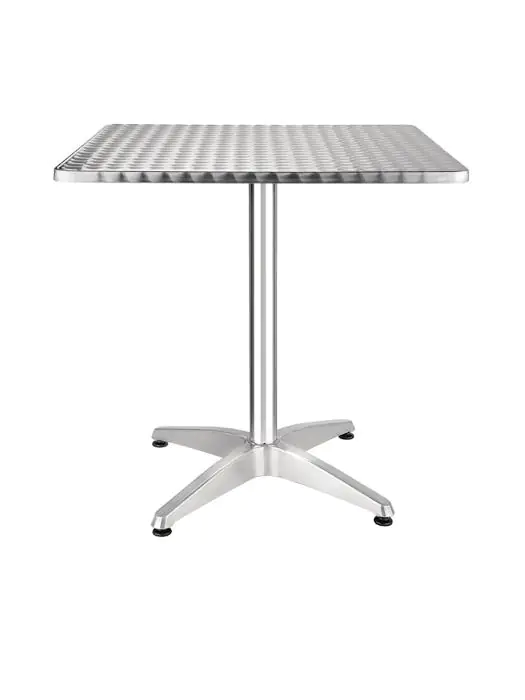 Tafel - H 72 x 70 x 70 CM - RVS/Aluminium - Bolero - CG834 CG834 €124.99 Horeca tafels