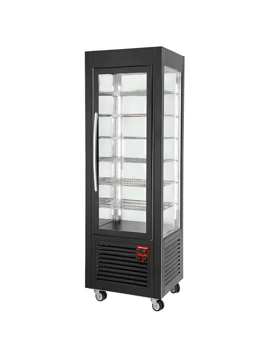 Koelvitrine - 360 Liter - 5 Roosters - Zwart - Diamond - SNE/GN-B7-R2 SNE/GN-B7-R2 €2,112.88 Koelvitrine
