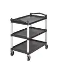 Serveerwagen - Zwart - H 95 x 101.5 x 54 CM - Polypropleen - Cambro - CT400 CT400 €354.00 Serveerwagens
