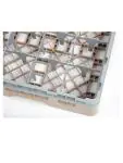 Vaatwaskorf - 16 compartimenten - Beige - H 14.3 x 50 x 50 CM - Polypropyleen - Cambro - DW550 DW550 €48.65 Afwaskorven voor bekerglazen