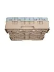 Vaatwaskorf - 16 compartimenten - Beige - H 14.3 x 50 x 50 CM - Polypropyleen - Cambro - DW550 DW550 €48.65 Afwaskorven voor bekerglazen