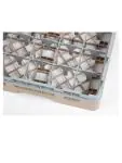 Vaatwaskorf - 25 compartimenten - Beige - H 14.3 x 50 x 50 CM - Polypropyleen - Cambro - DW554 DW554 €48.65 Afwaskorven voor bekerglazen