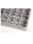 Vaatwaskorf - 25 compartimenten - Beige - H 18.4 x 50 x 50 CM - Polypropyleen - Cambro - DW555 DW555 €63.56 Afwaskorven voor bekerglazen