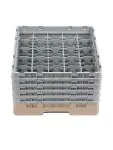 Vaatwaskorf - 25 compartimenten - Beige - H 30.8 x 50 x 50 CM - Polypropyleen - Cambro - DW556 DW556 €104.45 Afwaskorven voor bekerglazen