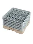 Vaatwaskorf - 36 compartimenten - Beige - H 30.8 x 50 x 50 CM - Polypropyleen - Cambro - DW559 DW559 €107.77 Afwaskorven voor bekerglazen