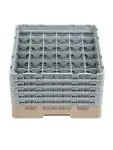 Vaatwaskorf - 36 compartimenten - Beige - H 30.8 x 50 x 50 CM - Polypropyleen - Cambro - DW559 DW559 €107.77 Afwaskorven voor bekerglazen