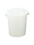 Voedselcontainer - H 47 CM - 6 KG - Ø45 CM - polyethyleen - Wit - 50 Liter - Standaard - 956001 E956001 €22.00 Afvalbakken