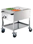 Bain-Marie - 2 x 1/1 GN - H 85.5 x 65 x 82 cm - Bartscher - 200254 200254 €922.00 Transportwagens