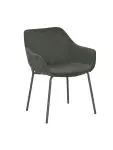 Stoel Toledo - Donker groen - Ribstof - G-Line 026452 €79.95 Stoffen stoelen