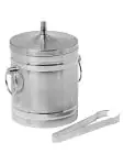 Ijsblokjesemmer - H 18 CM - 1.125 KG - Ø12.5 CM - RVS - 1 Liter - 062001 062001 €46.85 IJsblokjesbak/tang
