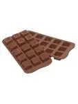 Bakmat Cubo - 22 x 11 CM - 0.07 KG - Silicoon - Bruin - 0.01 Liter - -60°C / +230°C - Silikomart - 070031 070031 €7.20 Bakmatten