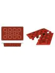Bakmat Baba-Medium - 0.23 KG - Silicoon - Rood - 0.05 Liter - -60°C / +230°C - Silikomart - 070072 070072 €8.95 Bakmatten