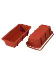 Bakvorm Cake - 0.28 KG - Silicoon - Rood - 1.55 Liter - -60°C / +230°C - Silikomart - 070086 070086 €10.80 Bakvormen