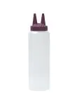 Doseer Knijpfles - H 18 CM - 0.025 KG - Ø5 CM - Kunststof - Paars - 0.2 Liter - 530102 530102 €2.60 Knijpflacons
