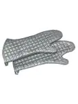 Veiligheidswanten - 0.3 KG - 42 CM - Silicoon - Grijs - +0°C / +93°C - 079011 079011 €7.95 Ovenhandschoenen