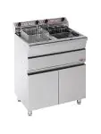 Friteuse - H 90 x 62 x 58 CM - 40 KG - 220 - 240 - Zonder - Stekker V - 3450 W - RVS - 9 Liter - Elektrisch - Stilfer - 527309 527309 €1,167.00 Friteuses 230 volt