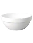 Serveerschaal - H 5.5 CM - 0.1 KG - Ø12 CM - Melamine - Wit - 0.25 Liter - 060011 060011 €4.20 Schaaltjes en potjes