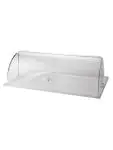Afdekkap - 1/1 GN - 53 x 32.5 CM - Polycarbonaat - Transparant - Rolltop Deksel - 145215 145215 €50.99 Broodmanden