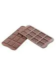 Bakmat Servierplattee - 22 x 11 CM - 0.04 KG - Silicoon - Bruin - 0.0035 Liter - -60°C / +230°C - Silikomart - 070037 070037 €7.20 Bakmatten