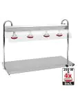 Warmhoudplaat M/Brug - H 83.1 x 135.6 x 55.3 CM - 35 KG - 220 - 240 V - 2500 W - RVS - +30°C / +90°C - 710400 710400 €1,000.50 Warmhoudplaat