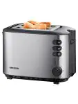Broodrooster - H 18.5 x 27 x 15.5 CM - 1.38 KG - 220 - 240 V - 850 W - RVS - Severin - 910039 910039 €42.00 Tosti / broodrooster apparatuur