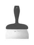 Deegschraper - 6 CM - 0.11 KG - 15 CM - RVS - Zwart - 935112 935112 €6.80 Deegschrapers
