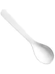 Serveerlepel - 0.015 KG - 23.5 CM - Styreen-Acrylonitril (San) - Wit - WACA - 937615 937615 €1.80 Opschep lepels