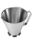 Maatbeker - 0.38 KG - RVS 18/08 - 2 Liter - 055012 E055012 €22.60 Maatbekers