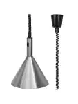 Warmhoudkap - H 36 CM - 0.894 KG - Ø27 CM - 220 - 240 V - Aluminium - 093040 E093040 €218.40 Warmhoudlamp