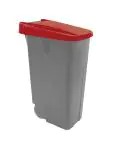 Afval Container - H 88 x 42 x 57 CM - 4.1 KG - Polypropyleen - Rood - 110 Liter - Denox - 600093 E600093 €45.65 Afvalbakken
