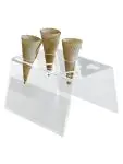 Standaard - H 13 x 20 x 18.5 CM - 0.3 KG - plexiglas - Transparant - 880006 E880006 €14.00 IJsartikelen