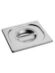 Deksel Gastronorm - 1/6 GN - 17.6 x 16.2 CM - RVS - Standaard - Caterchef - 953166 E953166 €5.35 GN deksels rvs