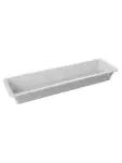 Gastronormbak - 2/4 GN - H 6.5 x 53 x 16.2 CM - Melamine - Wit - -20°C / +120°C - 060327 E060327 €25.00 GN bakken plastic