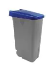 Afval Container - H 76 x 42 x 57 CM - 3.93 KG - Polypropyleen - Blauw - 85 Liter - Denox - 600085 E600085 €39.99 Afvalbakken