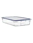 Voedseldoos - 1/1 GN - 10.9 Liter - H 10 x 53 x 32.5 CM - Polycarbonaat - Transparant - -40°C / +99°C - Met Siliconen Afdichtrand - Araven - 962413 E962413 €37.00 Voedselbakken