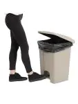 Pedaalemmer - 45 Liter - H 60 x 40.5 x 39.5 CM - Polypropyleen - Jantex - GH637 GH637 €91.95 Afvalbakken