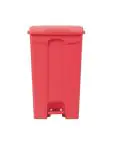 Afvalemmer - 87 Liter - Rood - H 82 x 49.5 x 40 CM - Polypropyleen - Jantex - DC712 DC712 €150.24 Afvalbakken